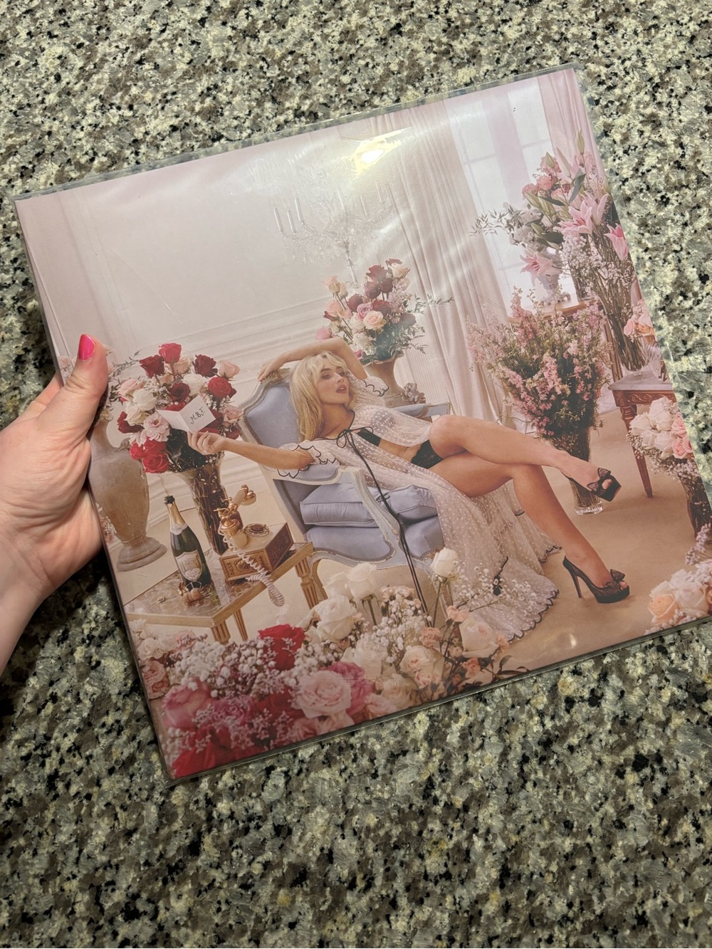 Sabrina Carpenter Man's Best Friend Alternate Cover Pink Vinyl